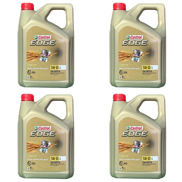 Castrol Edge 5W-30 LL DPF – 4 Litre 4 Adet 1 Koli