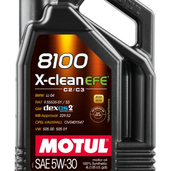 Motul 8100 X-Clean EFE 5W-30 Dexos2 Partiküllü - 4 Litre