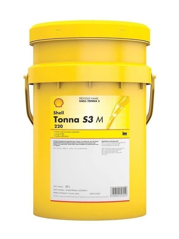 Shell Tonna S3 M 220 - 20 Litre Kızak Yağı