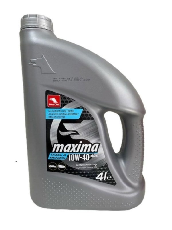 Petrol Ofisi Maxima Diesel 10W-40 4 Litre Motor Yağı