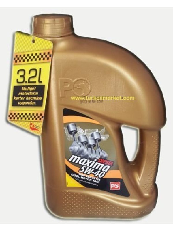 Petrol Ofisi Maxima Diesel 5W-40 - 3,2 Litre Motor Yağı