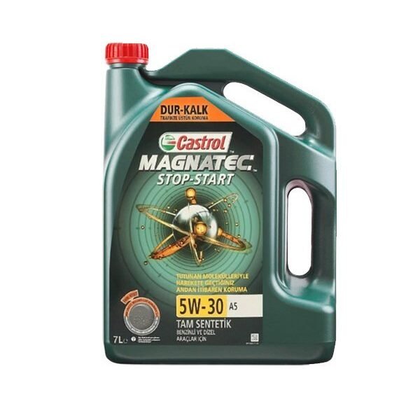 Castrol Magnatec 5W-30 A5 – 7 Litre Motor Yağı 2024 Üretim