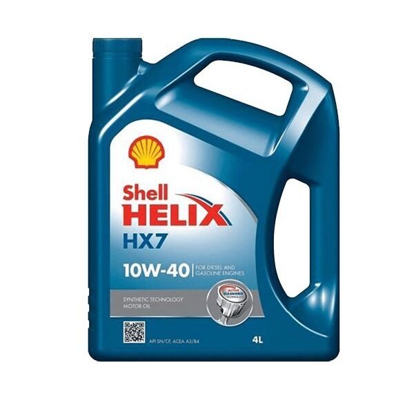 Shell Helix HX7 10W-40 - 4 Litre Üretim 2024 Fırsat Ürünü