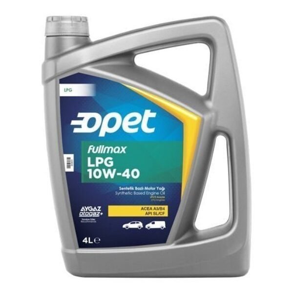 Opet Fullmax LPG 10W-40 - 4 L Motor Yağı