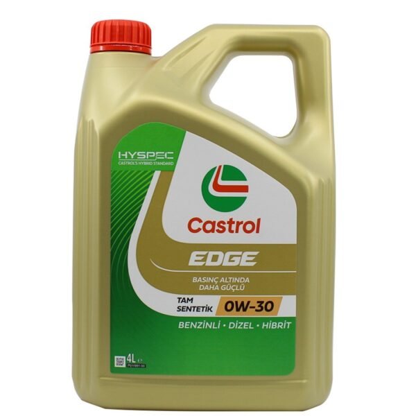 Castrol Edge 0W30 4 Lt Tam Sentetik Partiküllü Motor Yağı