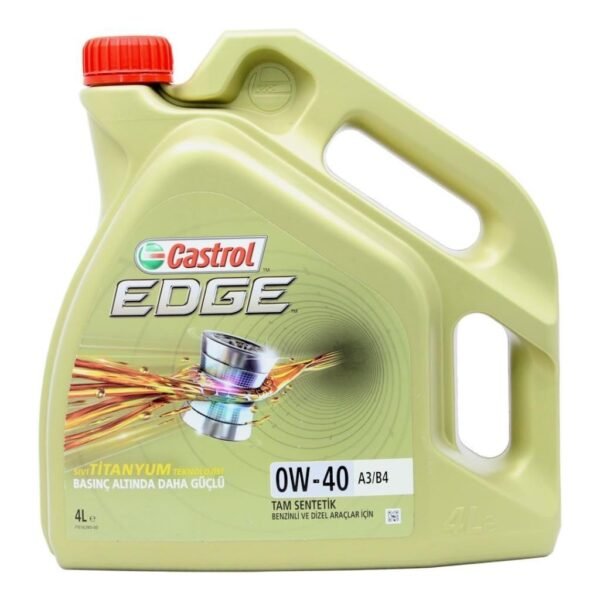 Castrol Edge 0W40 4 Lt Tam Sentetik Motor Yağı