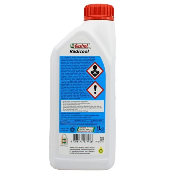 Castrol Radicool Konsantre Antifriz 1 Lt Mavi Antifriz