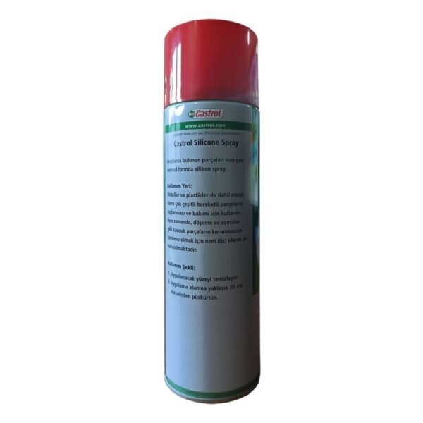 Castrol Silikon Yağlayıcı Sprey 500 Ml