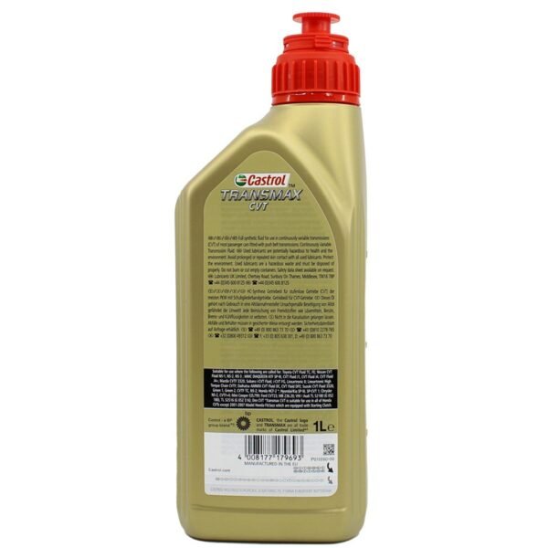 Castrol Transmax CVT 1 Lt Otomatik Şanzıman Yağı