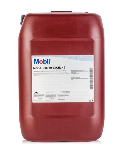 Mobil DTE 10 Excel 46 20 Lt Yüksek Performanslı Hidrolik Yağ