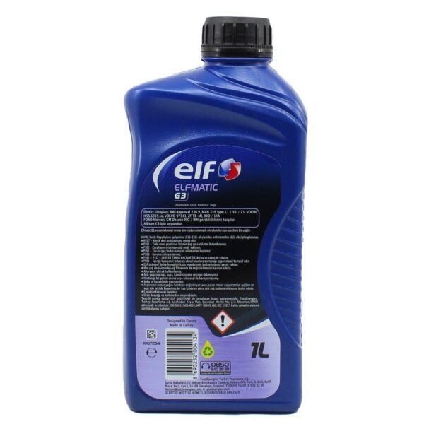 Elf Elfmatic G3 1 Lt Dexron III Otomatik Şanzıman Yağı
