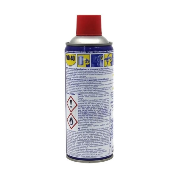 WD-40 Çok Amaçlı Pas Sökücü ve Yağlayıcı Sprey 200 ML