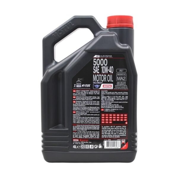 Motul 5000 10W40 4T 4 Lt Motosiklet Yağı