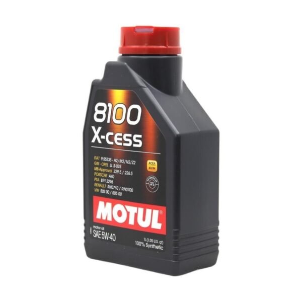 Motul 8100 X-Cess 5W40 1 Lt Tam Sentetik Motor Yağı