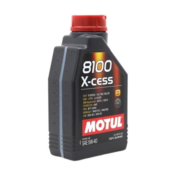Motul 8100 X-Cess 5W40 1 Lt Tam Sentetik Motor Yağı