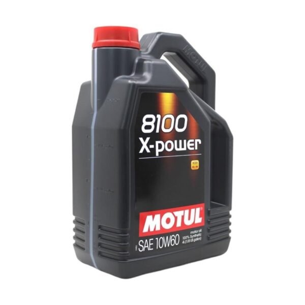 Motul 8100 X-Power 10W60 4 Lt Tam Sentetik Motor Yağı