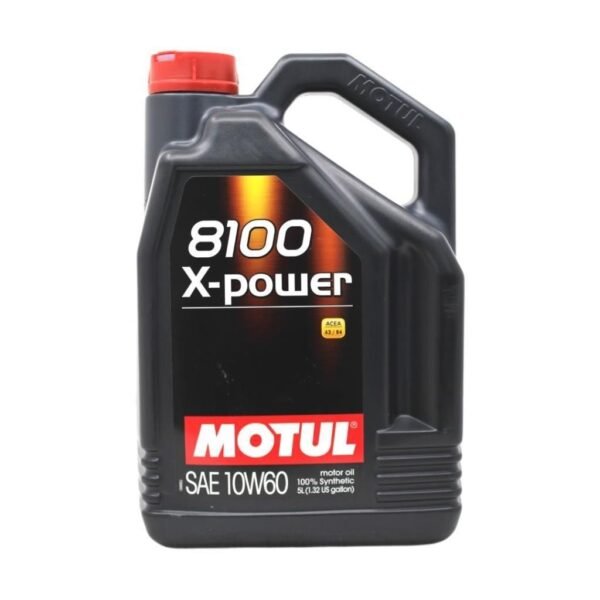 Motul 8100 X-Power 10W60 5 Lt Tam Sentetik Motor Yağı