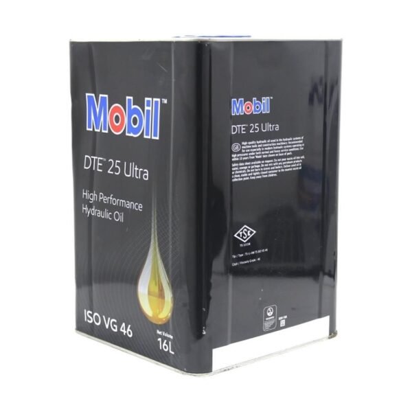 Mobil DTE 25 Ultra ISO VG 46 16 Lt Üstün Performanslı Hidrolik Yağ