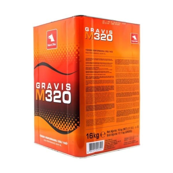 Petrol Ofisi Gravis M 320 15 Kg Kapalı Sistem Dişli Yağı