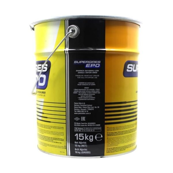 Petrol Ofisi Super Gres Ep 0 15 Kg Lityum Sabunlu Gres