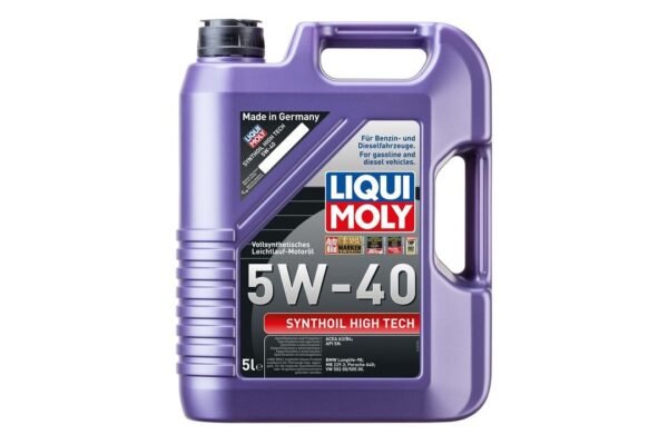 Liqui Moly Synthoil High Tech 5W-40 Motor Yağı 5 Lt (1856)