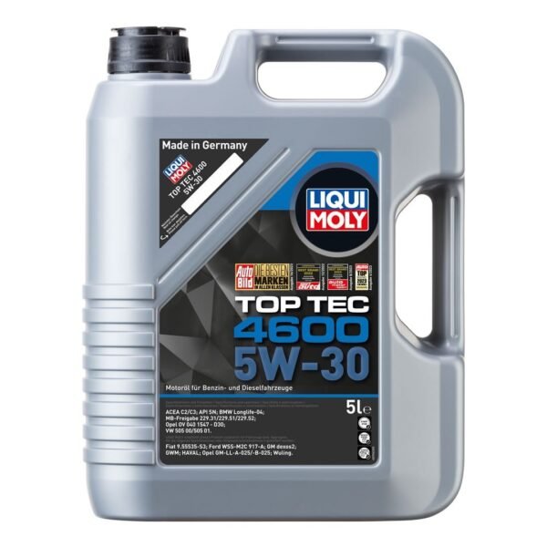 Liqui Moly Top Tec 4600 5W30 Tam Sentetik Motor Yağı 5 Lt (2316)