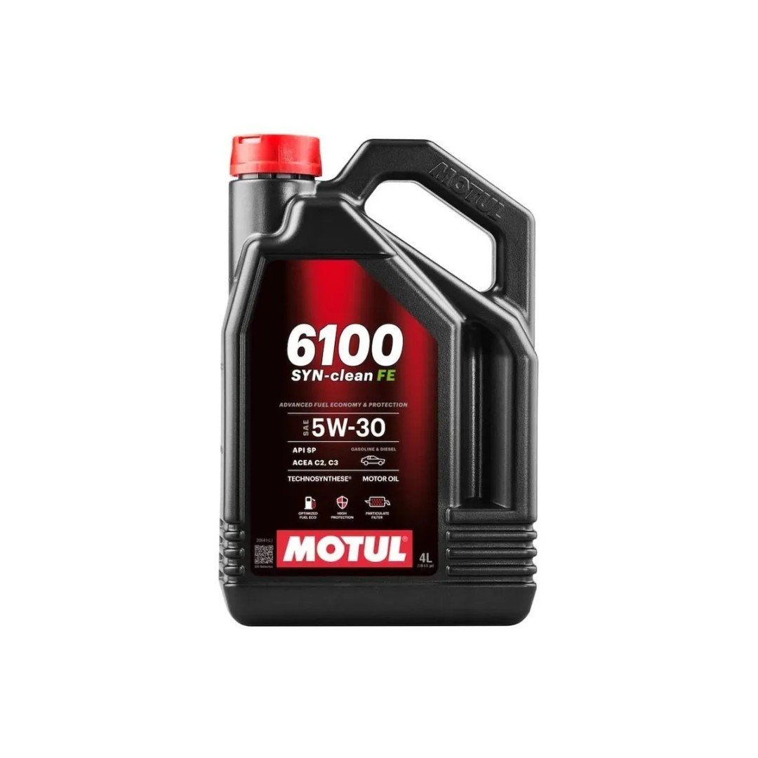 Motul 6100 SYN-Clean FE 5W30 4 Lt Motor Yağı