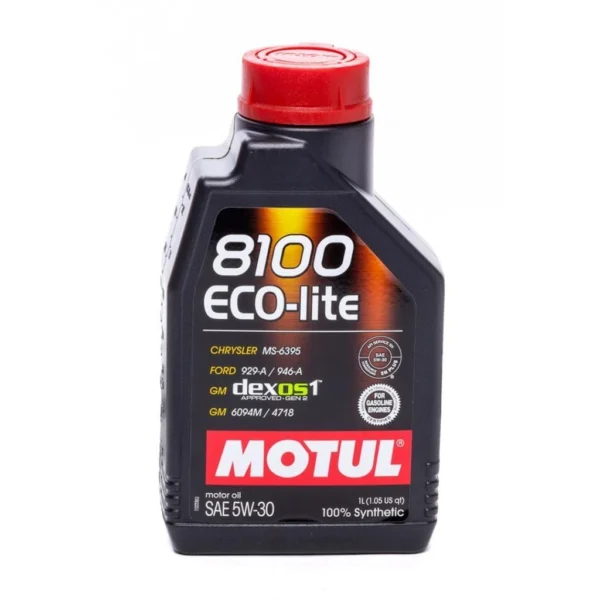 Motul 8100 Eco-Lite 5W30 1 Lt Tam Sentetik Motor Yağı