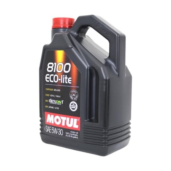 Motul 8100 Eco-Lite 5W30 4 Lt Tam Sentetik Motor Yağı