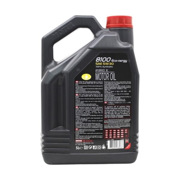 Motul 8100 Eco-Nergy 5W30 5 Lt Tam Sentetik Motor Yağı