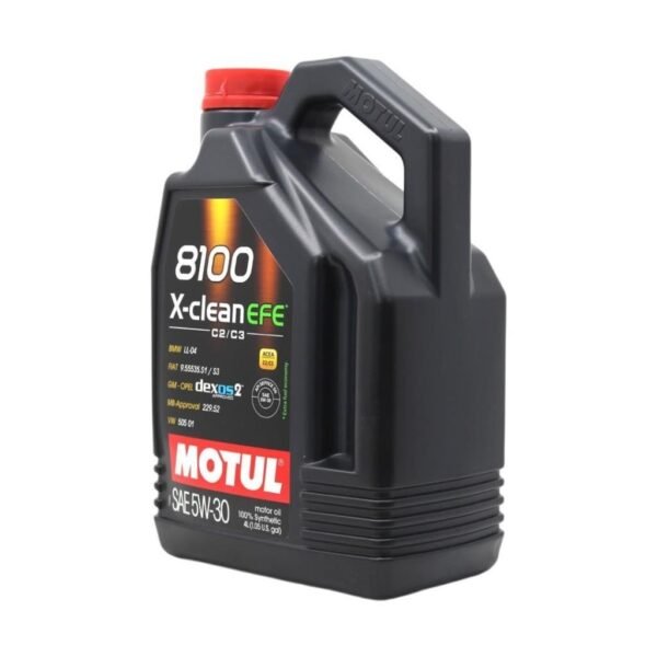 Motul 8100 X-Clean EFE 5W30 4 Lt Tam Sentetik Motor Yağı