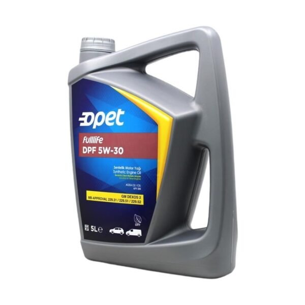 Opet Fulllife DPF 5W30 5 Lt Tam Sentetik Motor Yağı