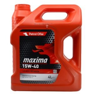 Petrol Ofisi Maxima 15W40 4 Lt Mineral Motor Yağı