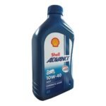 Shell Advance AX7 4T 10W40 1 Lt 4 Zamanlı Motosiklet Yağı