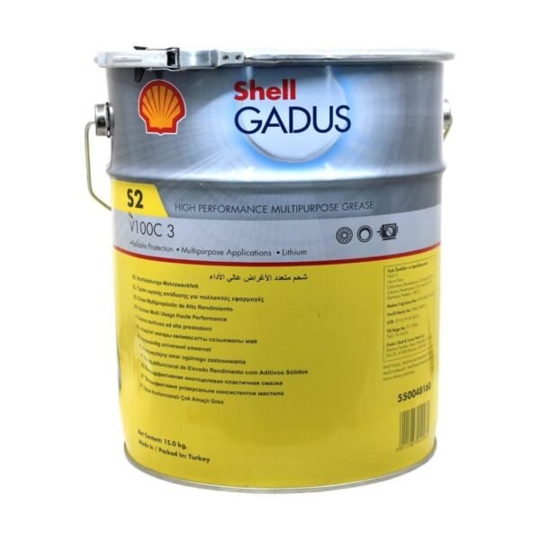 Shell Gadus S2 V100C 3 15 Kg Lityum Sabunlu Gres