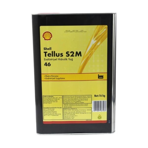 Shell Tellus S2M 46 15 Kg Hidrolik Yağı