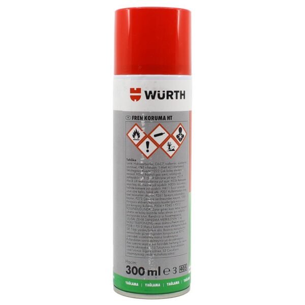 Würth Fren Koruma Spreyi HT 300 ML ABS Fren Isıya Dayanıklı