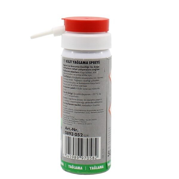 Würth Kapı Kilit ve Silah Yağlama Spreyi 50 Ml