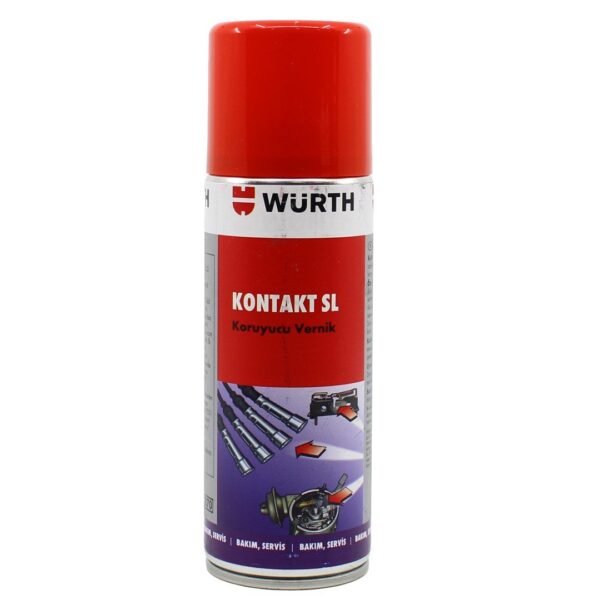 Würth Kontakt SL Şeffaf Koruyucu Vernik Sprey 200 ML