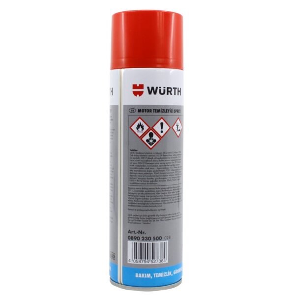 Würth Motor Temizleme Sprey 500 Ml