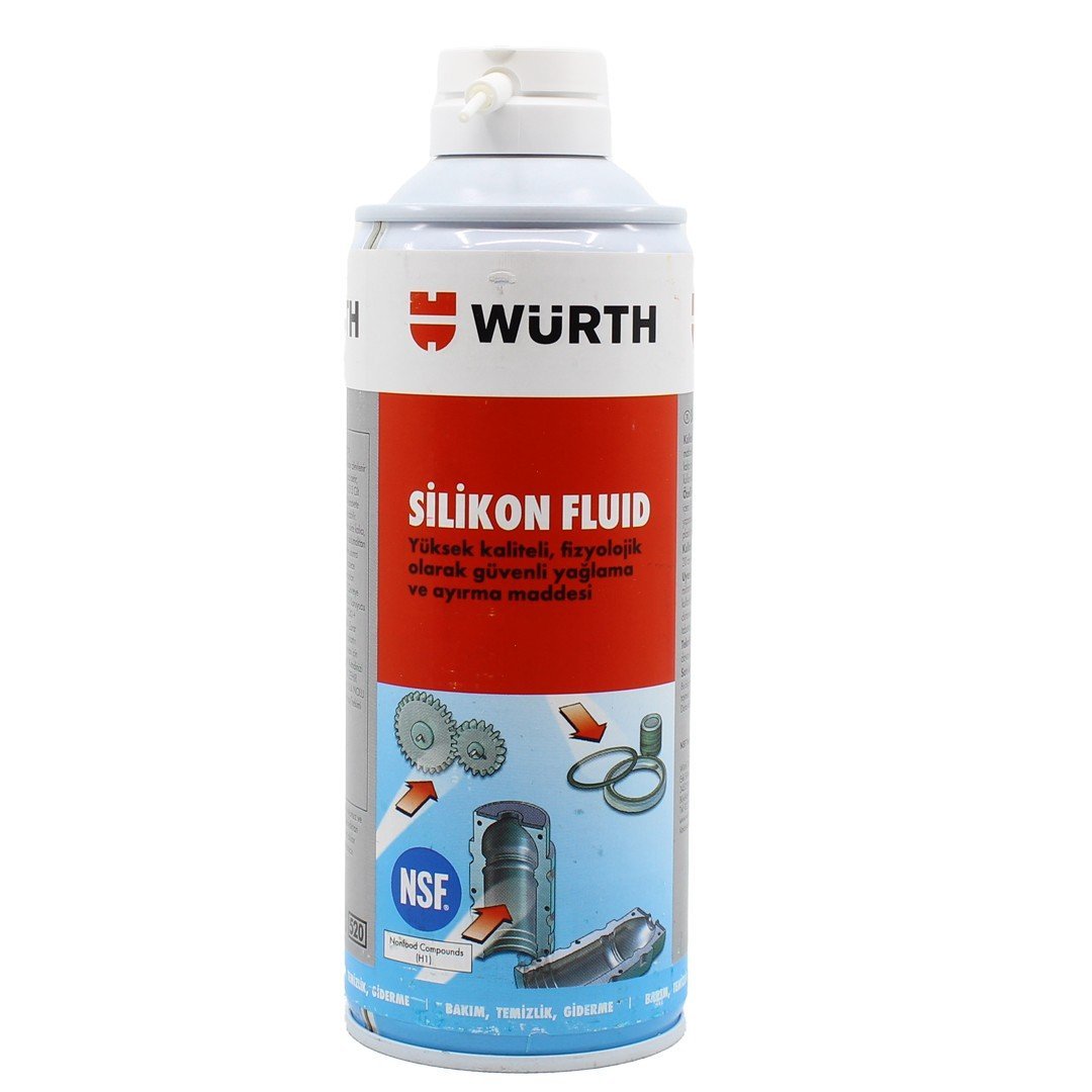 Würth Silikon Fluid NSF Gıda Uyumlu 400 ML Silikon Sprey